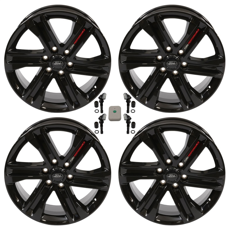 Ford F-150 Wheels - Ford Racing - 20x8.5in Cast - Gloss Black - `24-`25